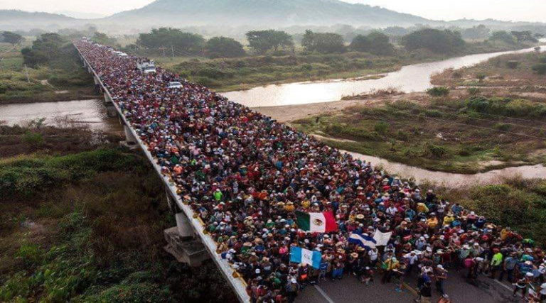 No es una caravana, es un dolor que camina