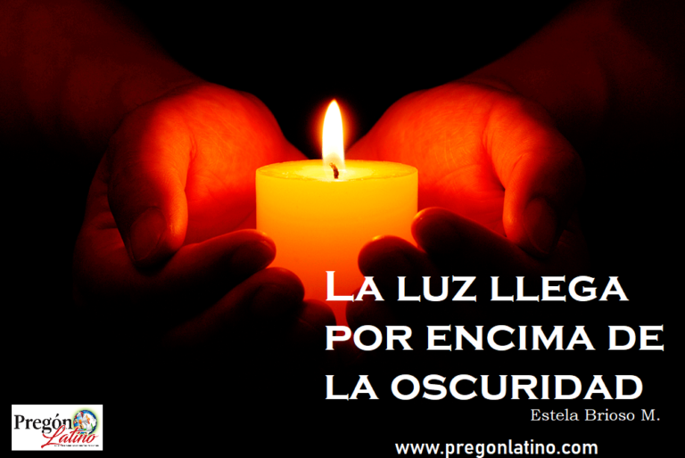 La luz llega por encima de la oscuridad