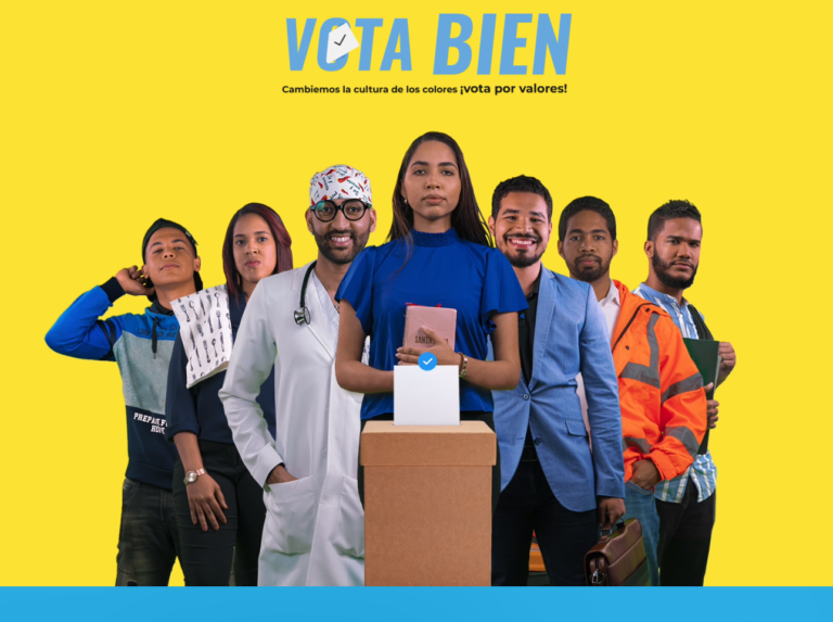 Vota Bien, plataforma virtual que motiva a votar por valores en vez de colores