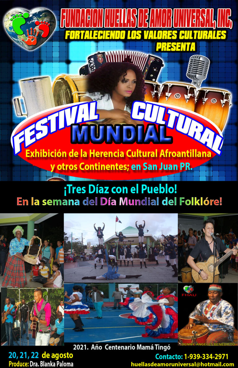 Fundación Huellas de Amor Universal presenta eventos artísticos-culturales del año en Puerto Rico