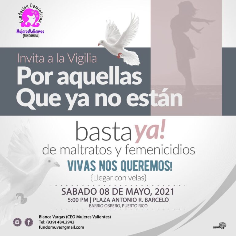 Fundación  Mujeres  Valientes realizará  vigilia por mujeres  asesinadas  en  PR