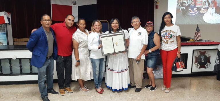 Congreso de Texas  declara un mes en honor a la comunidad Dominicana